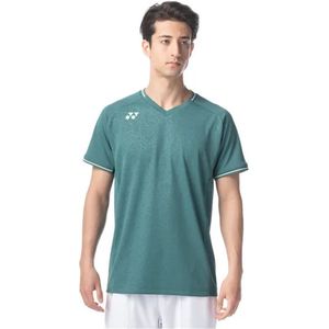Yonex 10518EX heren badminton sportshirt - antique green - maat L