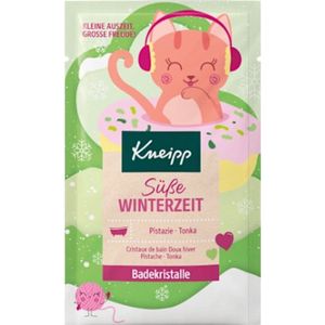 Winter Badzout - Kneipp Süße Winterzeit Badzout | 1x 60g - Pistache & Tonka - Winter Badkristallen - Kerst Badzout