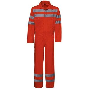 JMP Wear 3BO-M010004 Pluto Oranje Overall Uniseks