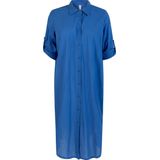 Zoso - Florence Voile Long Blouse - Strong Blue - Dames