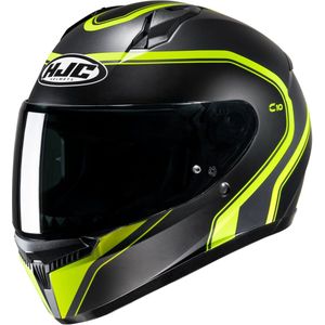 HJC - C10 - Integraalhelm - Zwart Geel - Polycarbonaat