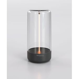 Sompex Pulse magnetische Sfeerlamp antraciet - indoor / outdoor / voor binnen en buiten / oplaadbaar / dimbaar