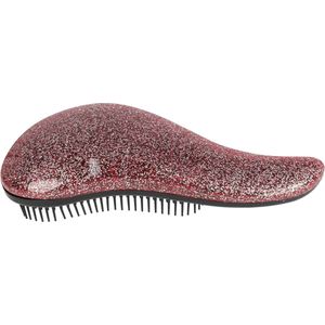 Haarsoires Haarkam borstel - Hair Tangle glitter anti-klit 19cm - Roze - Haar Kam voor Dagelijks Gebruik & Styling