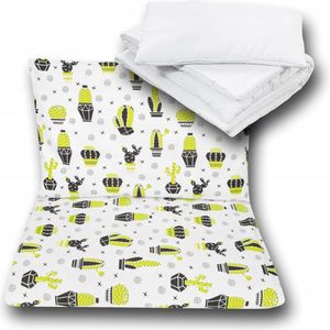 Babyslaapzak 120x90 met Wol - 4 delen Katoen