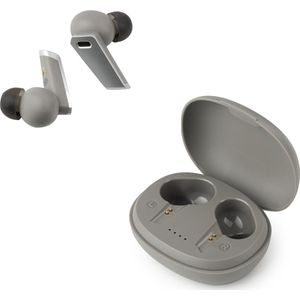 JesJo Draadloze Oordopjes – Draadloze Oortjes – Bluetooth Oordopjes – Intelligent Noise Reduction - Grijs