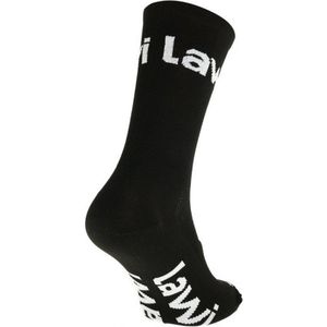LAWI Fietssokken Zorbig - Zwart / Wit - Maat 35-38