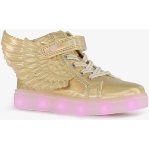 Blue Box - Hoge Sneakers - Goud - Meisjes - Met Lichtjes