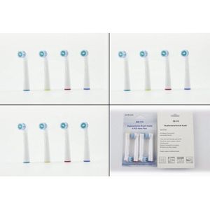 Opzetborstels - 12 stuks - passend op Oral B electrische tandenborstels - EB-17C