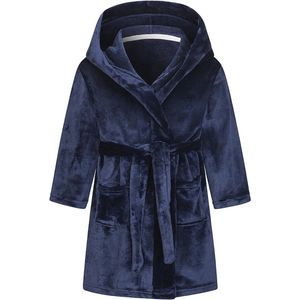 Kleurige Fleece Badjas voor Meisjes, Met Capuchon, Comfortabele Badjassen voor Kinderen