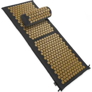 Kedica® Acupressuur Set - Spijkermat met Kussen & Draagtas - Acupressuur Mat, Massagemat, Acupressuurmat voor Spierontspanning, Nekpijn