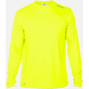 SKINSHIELD - UV-sportshirt met lange mouwen voor heren - FACTOR 50+ Zonbescherming - UV werend - XXXL