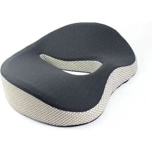SVH Company Zitkussen Orthopedisch en Ergonomisch - Bureaustoel Wigkussen Stuitkussen Stoel Kussen Rugklachten Houding Correctie Zithouding Thuiswerk Werkkamer