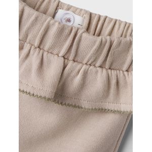 Harembroek - Effen - Sweatstof - Ruches, Kant, Gedrapeerd