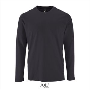 SOL'S Men´s Long Sleeve T-Shirt Imperial L02074 - Mouse Grey (Solid) - XXL