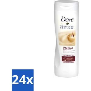 Dove - Bodylotion - Intensive - Verzorgend en hydraterend - 400 ml - Voordeelverpakking - 24 stuks