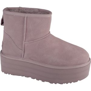 UGG Classic Mini Platform 1134991-PSK, Vrouwen, Grijs, Laarzen,Sneeuw laarzen, maat: 37