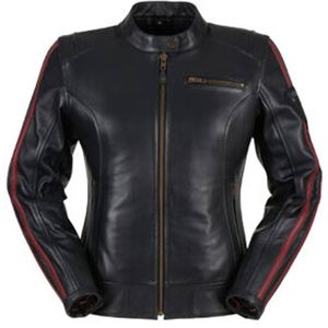 Furygan - l'Intrépide Lady - Leren Damesjas - D3O Bescherming - Uitneembare Thermische Voering