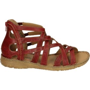 Josef Seibel IVY 06 - Sandalen met hakDames Sandalen - Kleur: Rood - Maat: 44