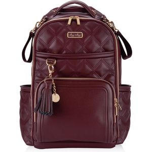 Itzy Ritzy Boss Plus™ - Backpack Luiertas - Monarch - Bordeaux Rood