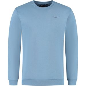 Ballin sweater met backprint lichtblauw