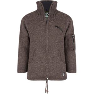 Shakaloha - M Crush Collar - Gebreid Vest - Lichtbruin - Heren