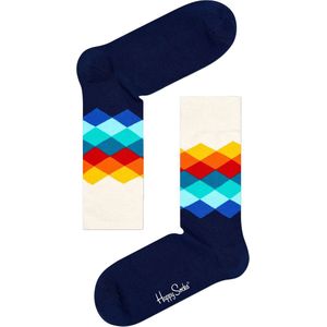 Happy Socks - Faded Diamond - Heren - Maat 41-46 -