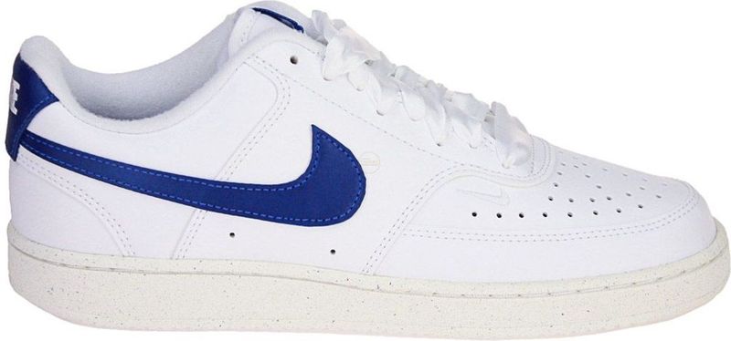 Nike - Court Vision Lo NN - Damessneakers - Wit - Game Royal Sail