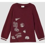 T-shirt - Jersey Top - Lange Mouwen - Normale Pasvorm - Ronde Hals