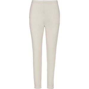 G-TOWN - EcoChique Damesbroek - Ivory - Maat S - Biologisch Katoen & Gerecycled Polyester