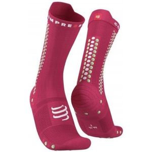 Compressport Fietssokken V4.0 Bike Jazzy/Paradise Green 39-41