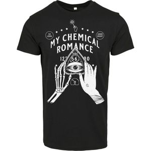 Merchcode My Chemical Romance - My Chemical Romance Pyramid Heren T-shirt - S - Zwart