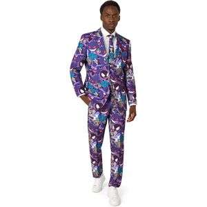 OppoSuits Pokémon Ghost Types Mannen Pak - Heren Kostuum - Halloween Outfit - Officieel Pokémon Pak - Maat EU62