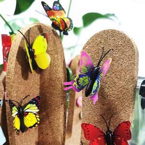 punaises, 50 stuks kleur 3D vlinderspelden decoratie punaises leuke afbeelding prikbordnaalden, prikbord naalden voor kurkplaat zwart bord kaart muur kalender foto kantoorbenodigdheden