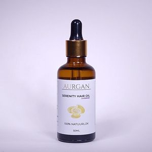 Aurgan Serenity Hair Oil - Arganolie met Lavendel - 50 mL - rustgevende haarverzorging - arganolie met lavendel
