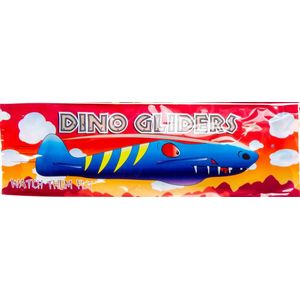 Lg-imports Vliegtuig Dino Glider Blauw 20 Cm