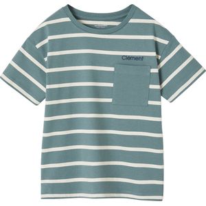 Gestreept T-shirt - Blauw - 100% Katoen - Aanpasbaar met Naam