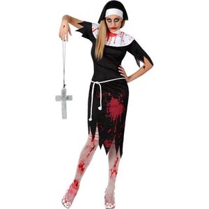 Gelovige zombie kostuum voor dames Halloween artikel - Verkleedkleding - Medium