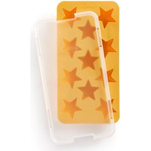 Lékué IJsblokjesvorm met deksel, Sterretje - Yellow
