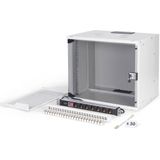 Digitus - SOHO PRO - Wandbehuizing - Grijs - 9U - 19 inch Rek