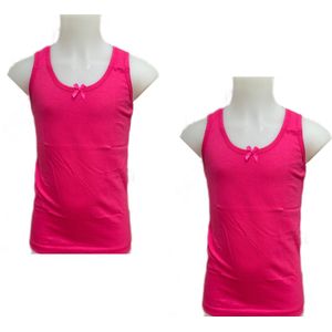 Embrator Meisjes Hemdjes 2-stuks fuchsia maat 140/146