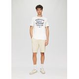 Bermuda - Wit - Katoen - Relaxed Fit