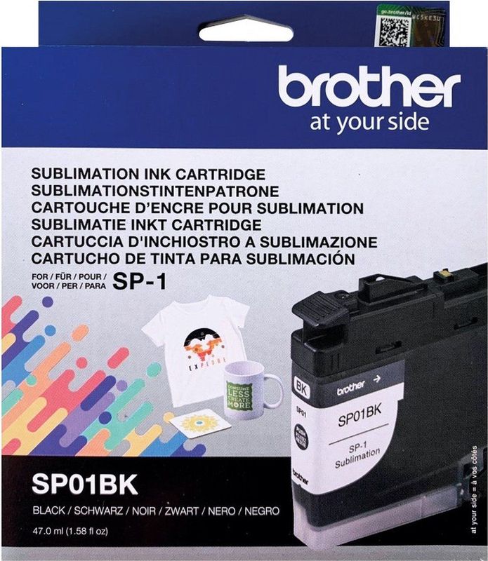 Brother - SP-1 - Inktcartridge - Zwart - 47 ml