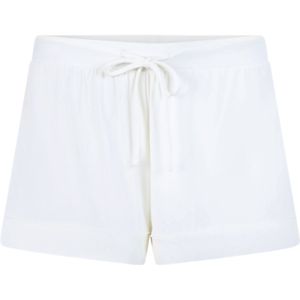 Damart - Set van 2 Essential hemdjes van opengewerkte gebreide jacquard stof - Dames - Wit - S