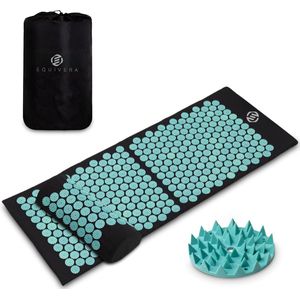 Equivera Spijkermat - Spijkermat - Spijkerbed - Acupunctuur Kussen - Acupressuur Mat