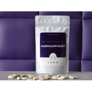 Magnesium Bisglycinaat - INNR - Magnalon Sleep - 100% organische magnesium - 90 tabletten met magnesiumbisglycinaat