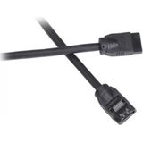 Akasa SATA3-50-BK SATA-kabel 0,5 m Zwart