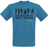 Monty Python - Ministry of Silly Walks - Heren T-shirt - Meerkleurig