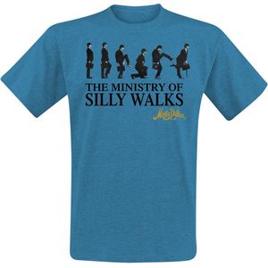 Monty Python - Ministry of Silly Walks - Heren T-shirt - Meerkleurig