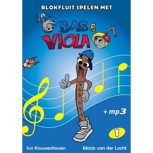 Bas en Viola Blokfluit boek Deel 1