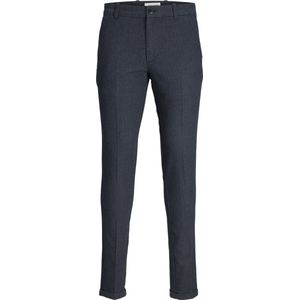 Jack & Jones Broek Jpstmarco Jjhenry Chino Sn 12260906 Navy Blazer/herringbon Mannen Maat - W31 X L32